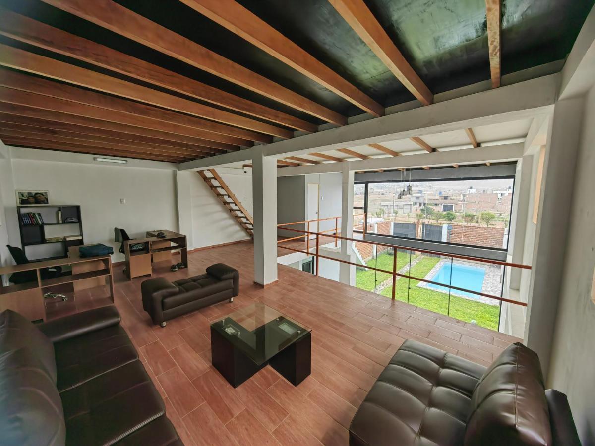 Casa De Playa Con Piscina Villa Ancon Exteriör bild