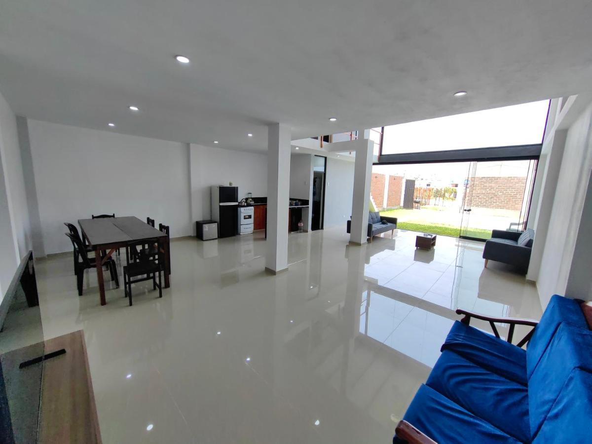 Casa De Playa Con Piscina Villa Ancon Exteriör bild