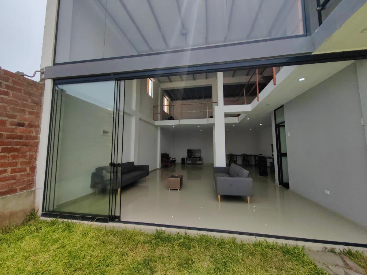 Casa De Playa Con Piscina Villa Ancon Exteriör bild